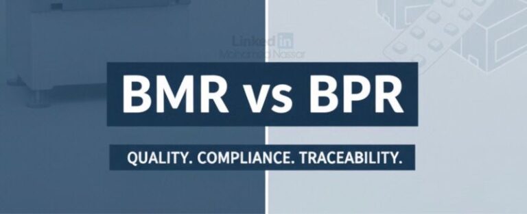 BMR and BPR in pharma