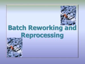 Reprocessing & Rework in Pharmaceuticals: Powerful 2026 Guide for GMP ...