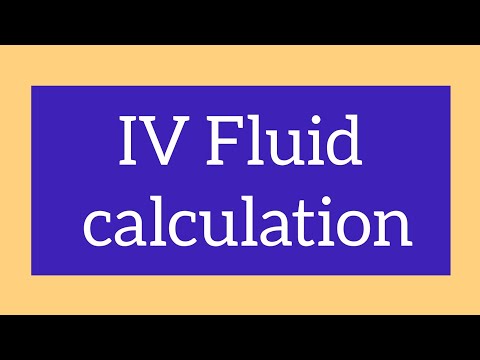IV Fluid Calculation Mistakes