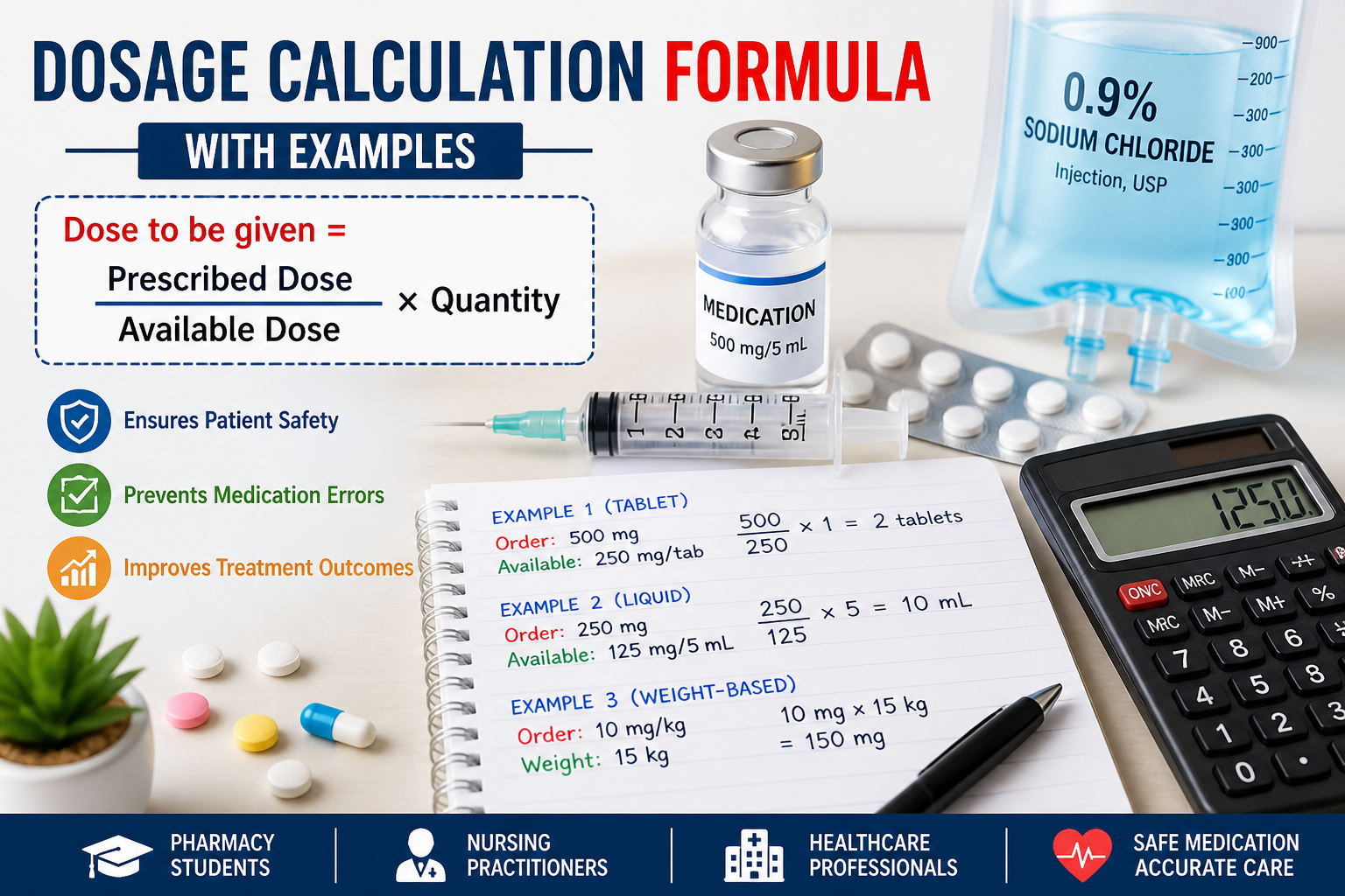 Dosage Calculation Formula