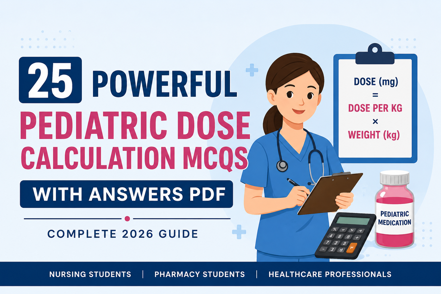 Pediatric Dose Calculation MCQs